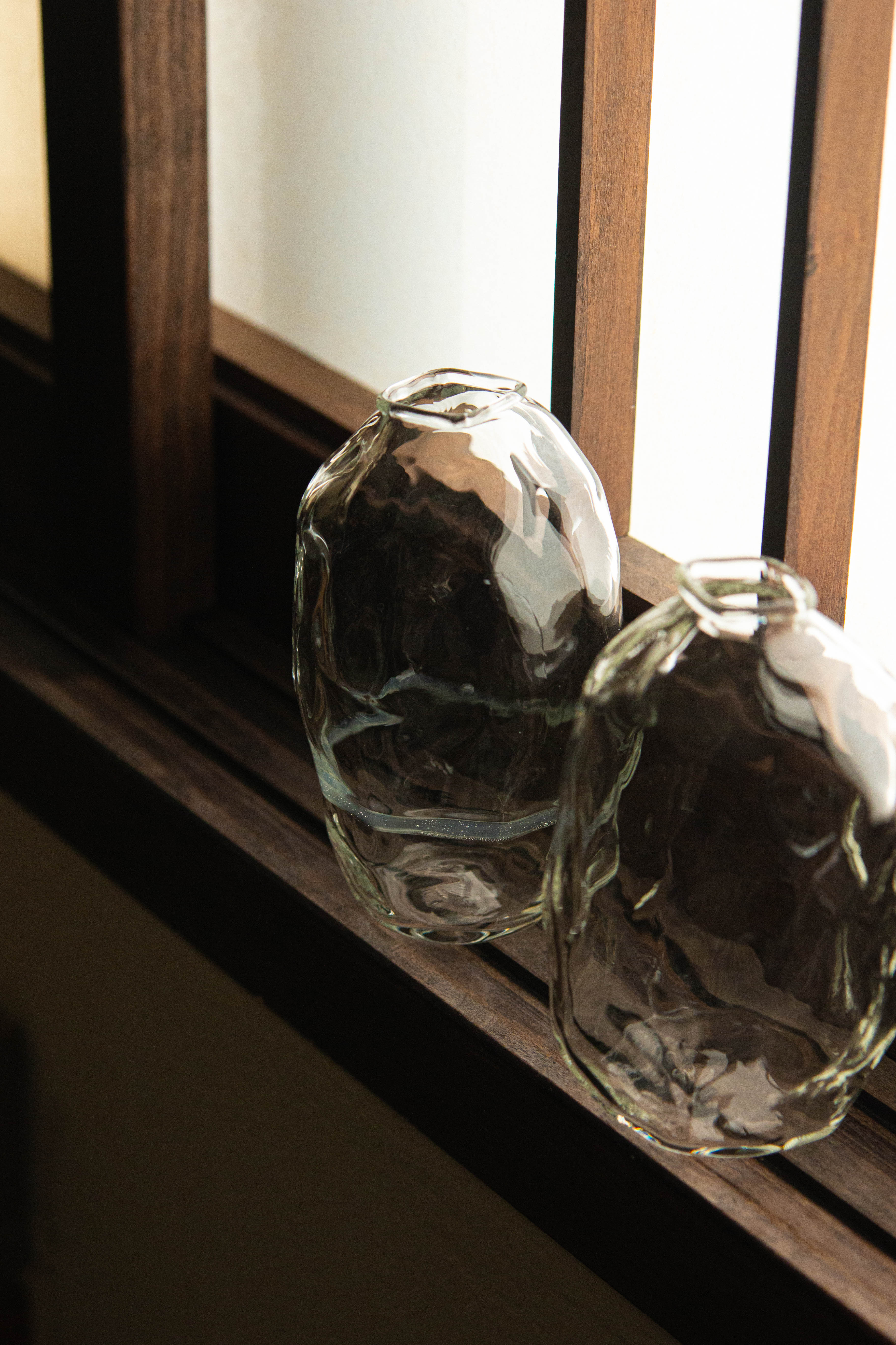 Masutani May | Collecting Air - Glass Vase (White)