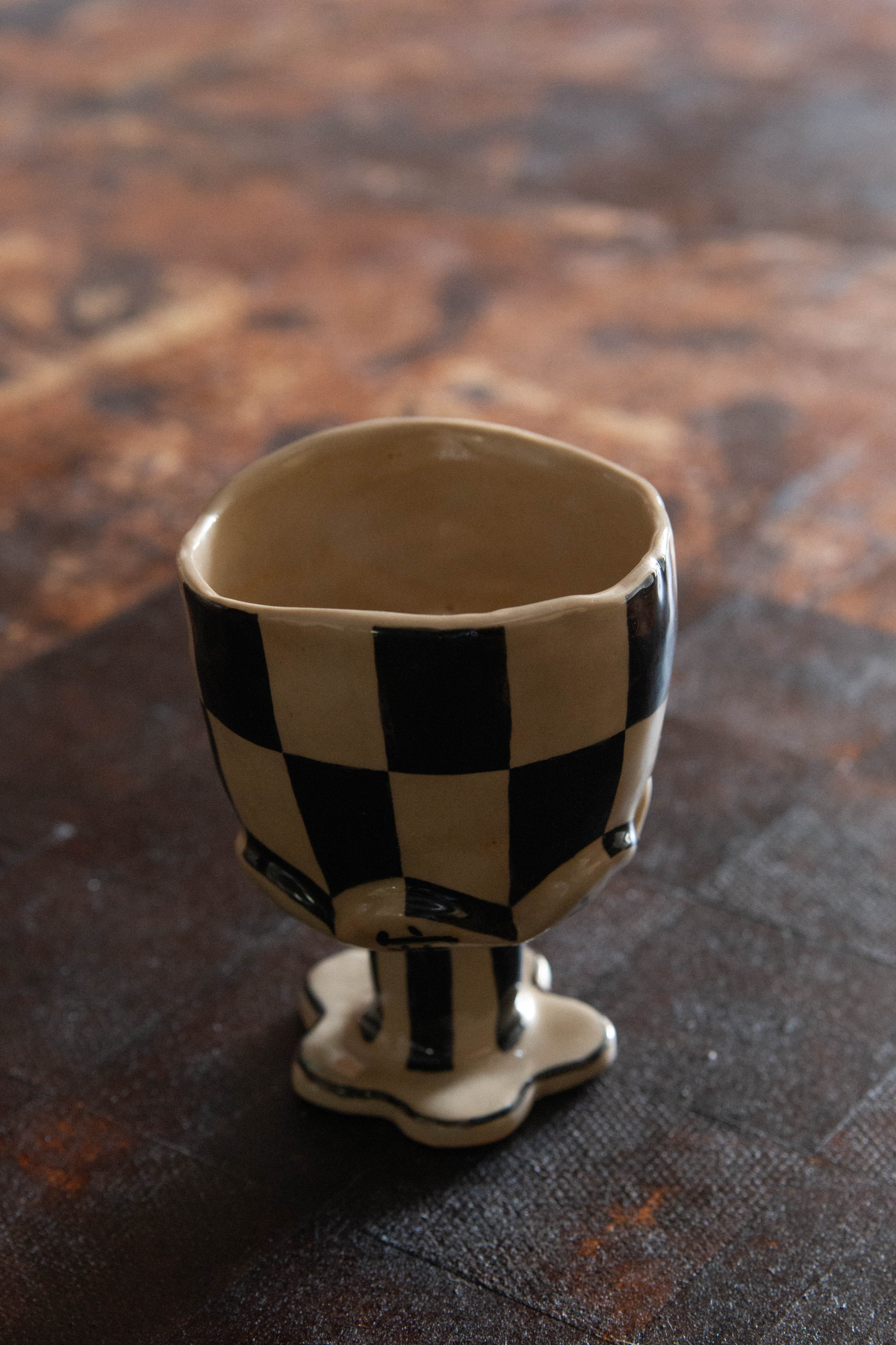 Cherlyn Mark | Checkerboard Goblet