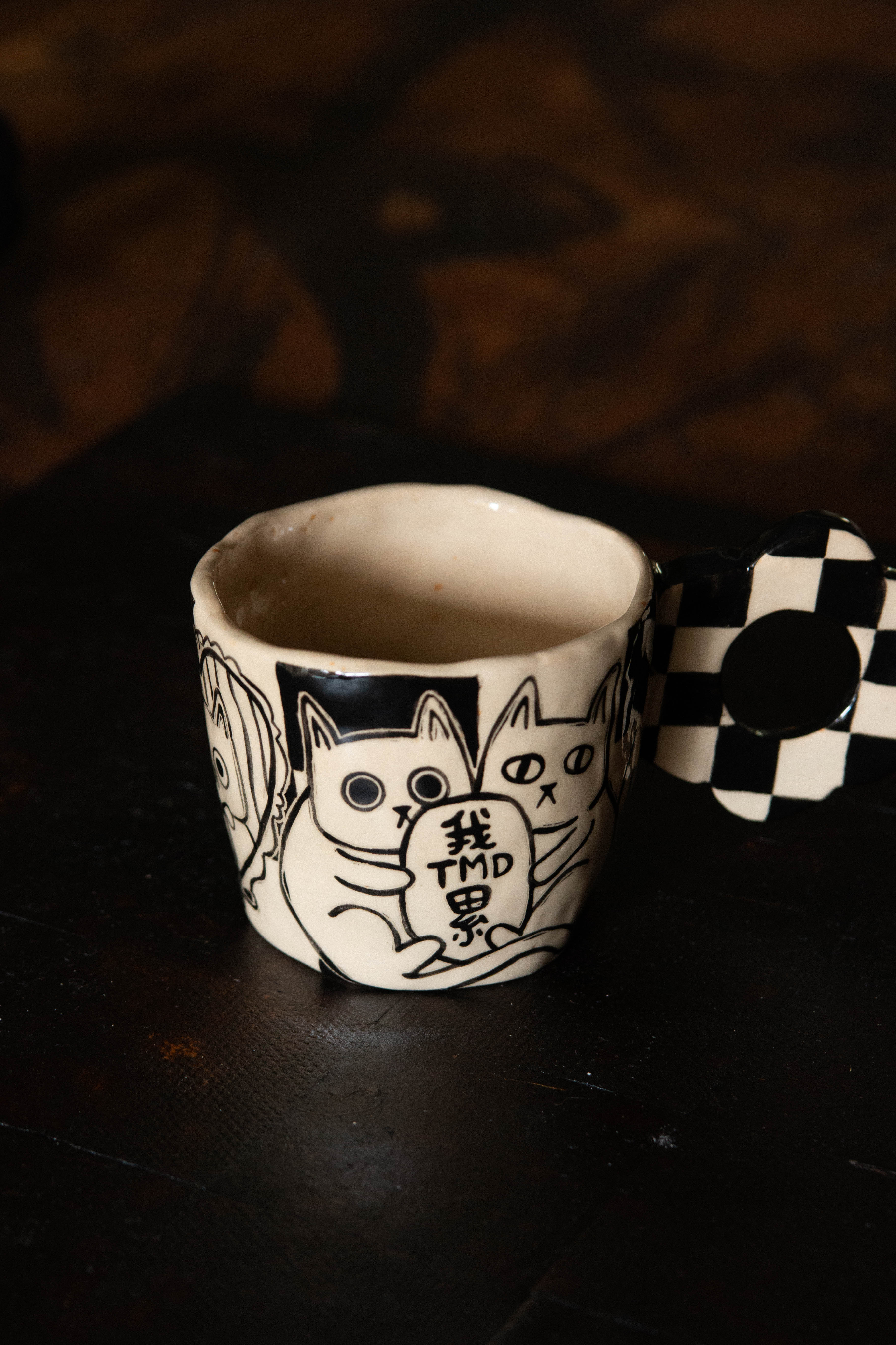 Cherlyn Mark | TMD累 Cat Mug