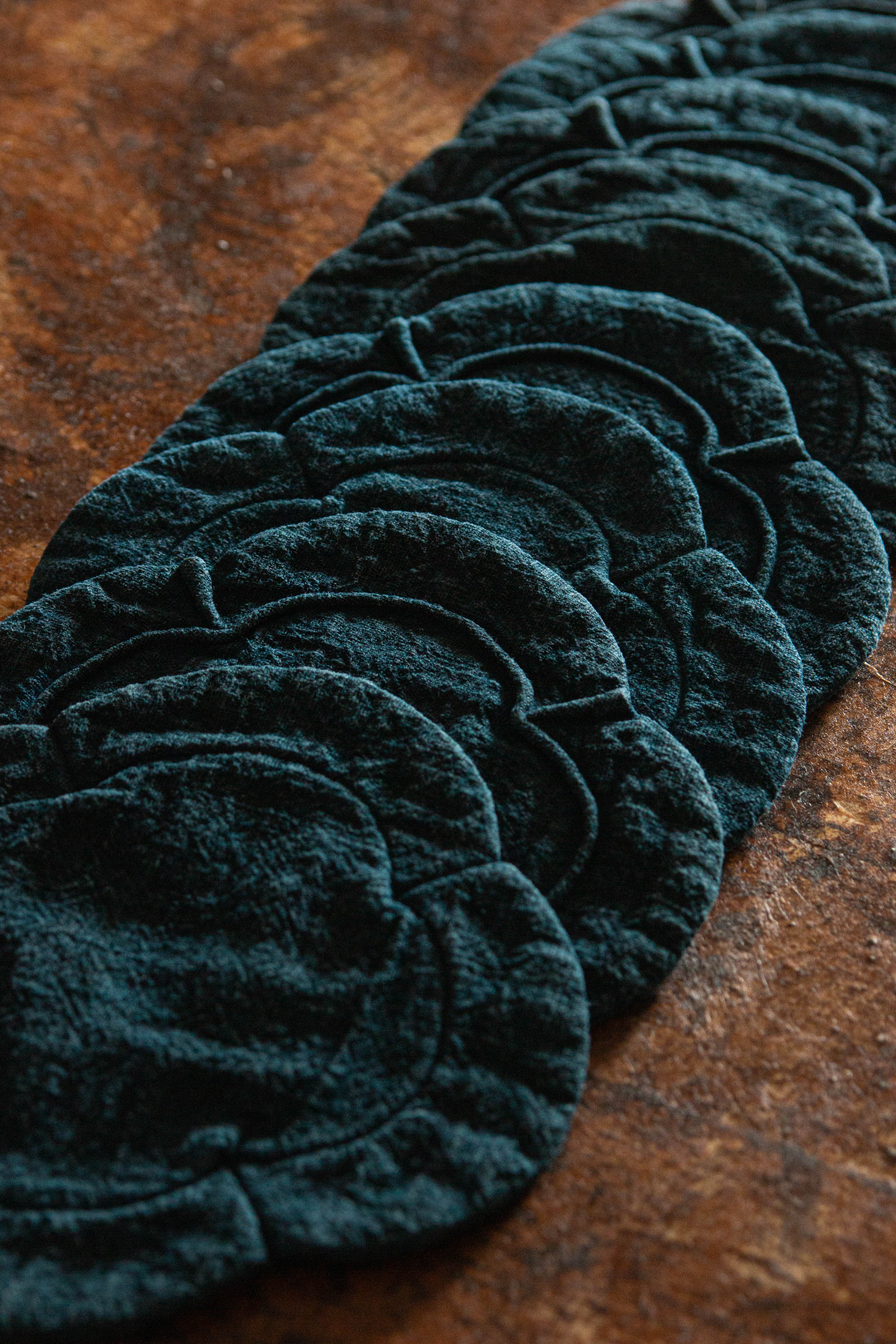 Wen Zi | Cloud Natural Indigo Dyed Coasters