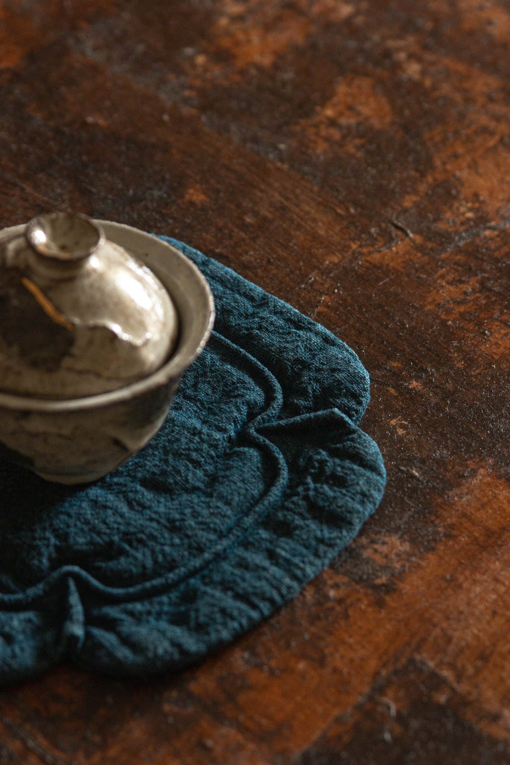 Wen Zi | Cloud Natural Indigo Dyed Coasters