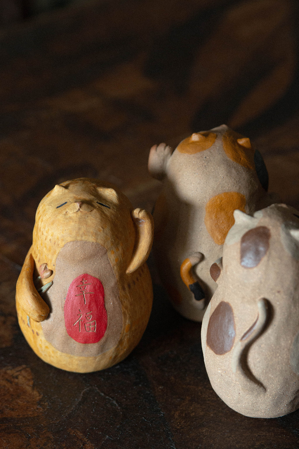 Two Potters | Cat Figurines