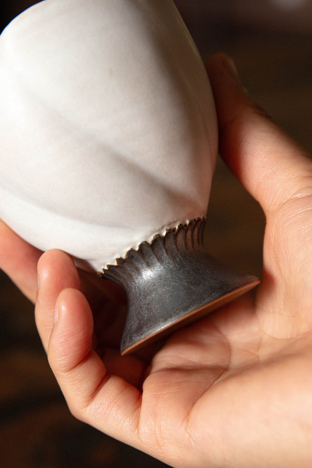 Two Potters | Fat White Goblet