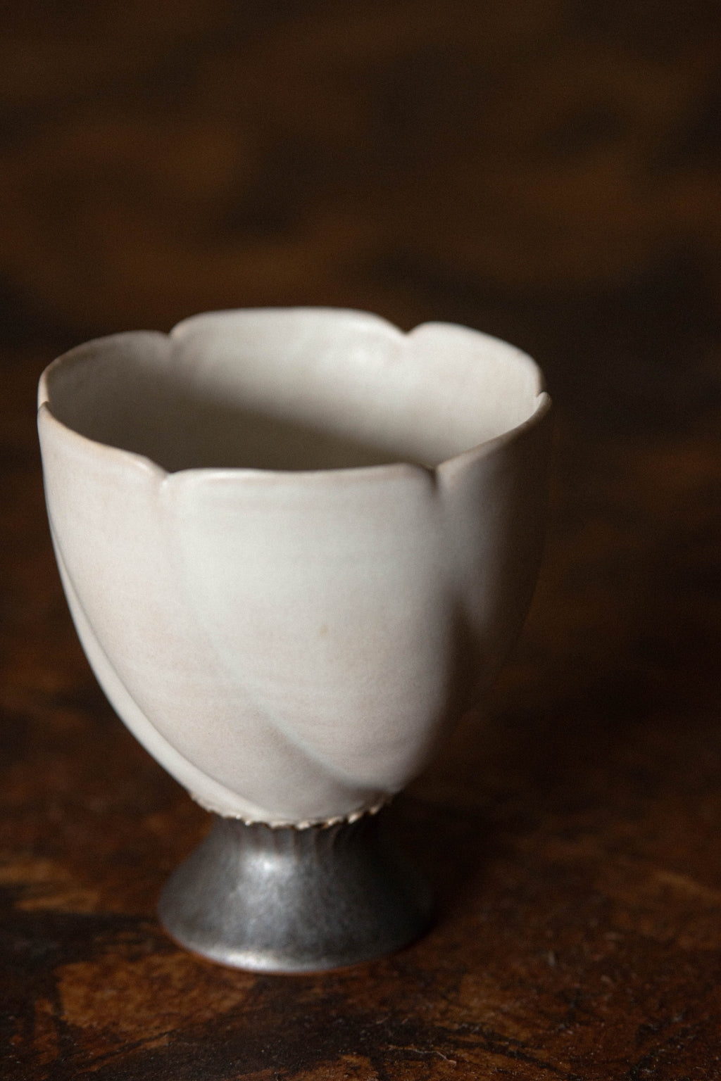Two Potters | Fat White Goblet