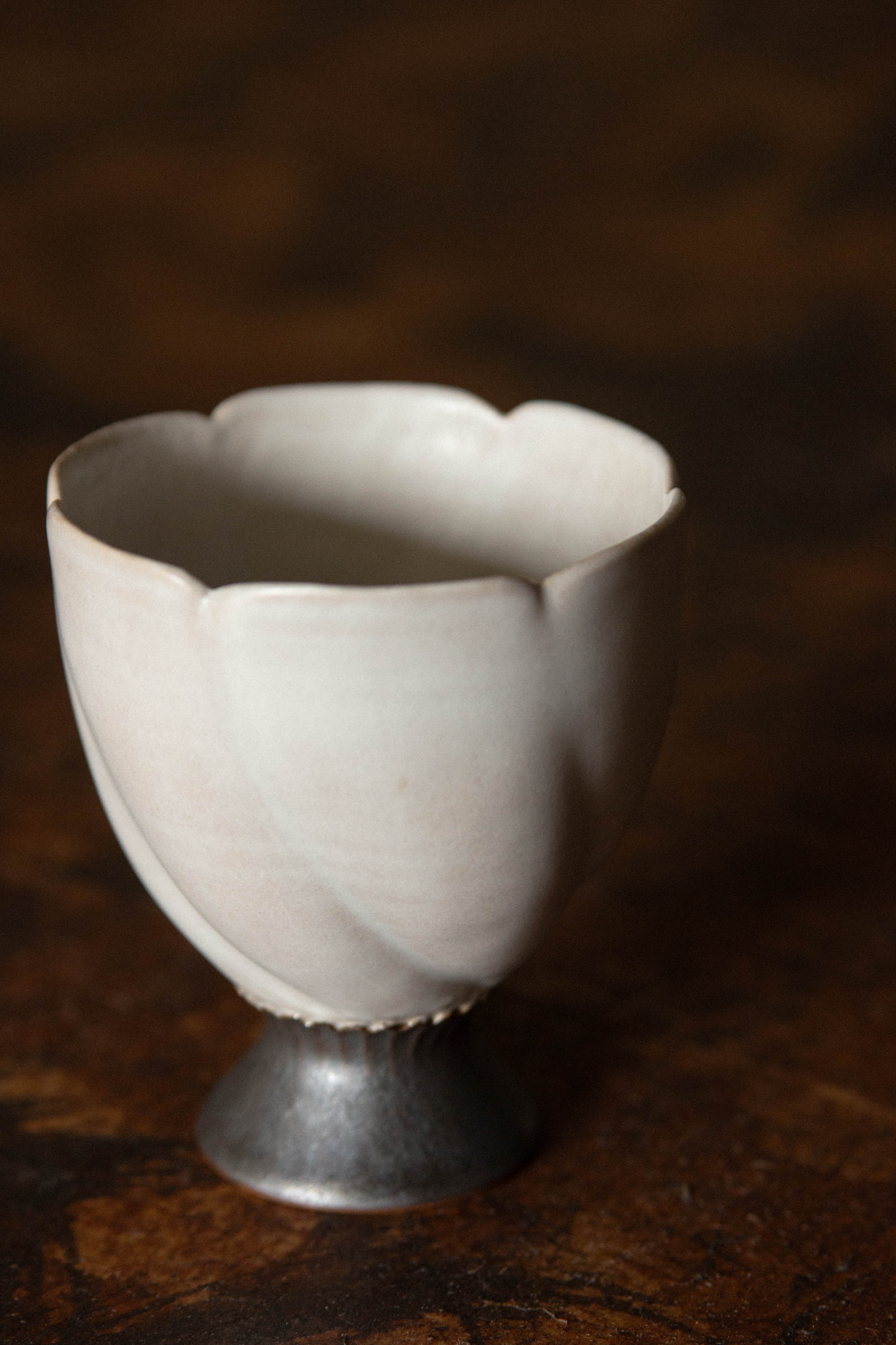 Two Potters | Fat White Goblet
