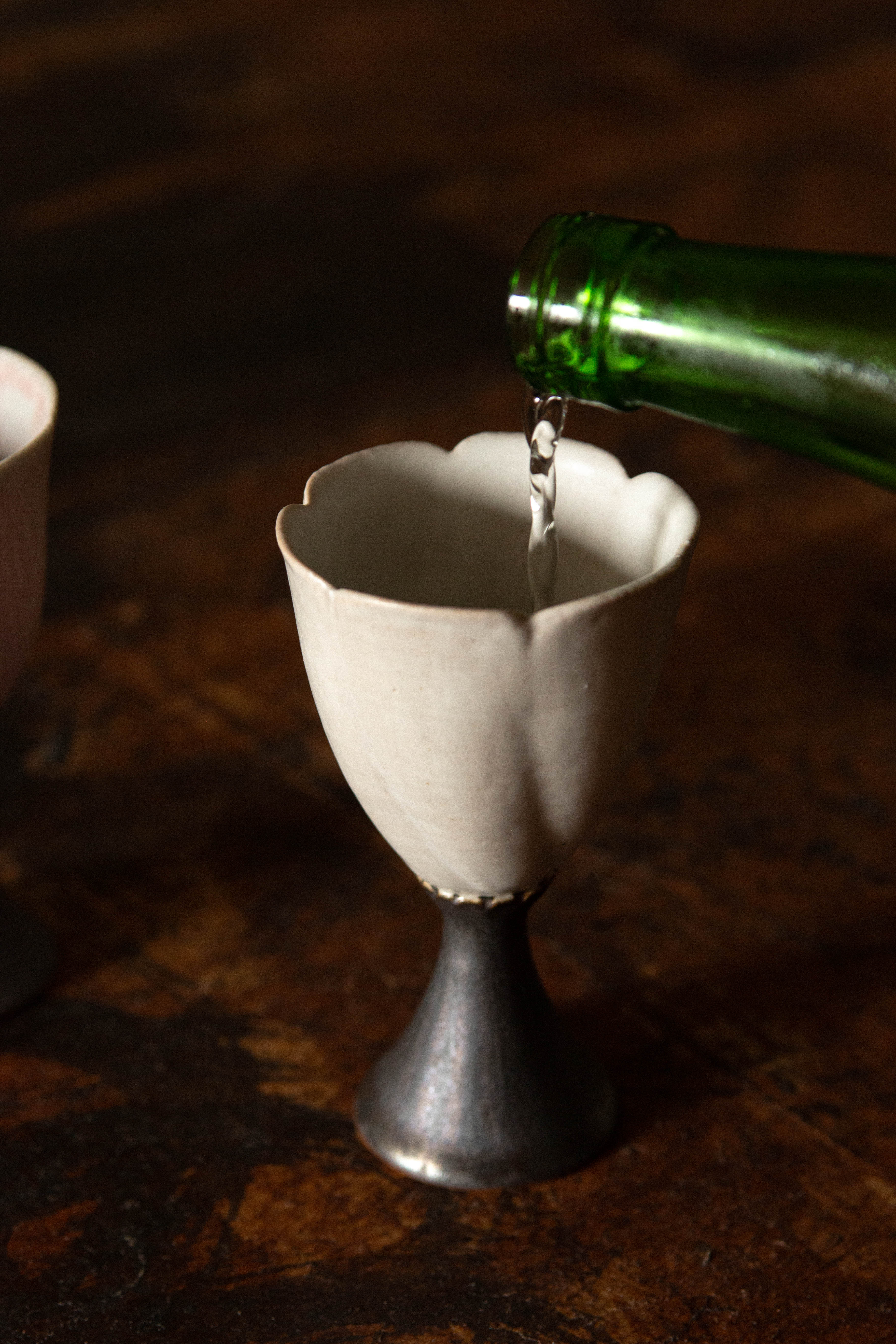 Two Potters | Tall Tulip Goblets