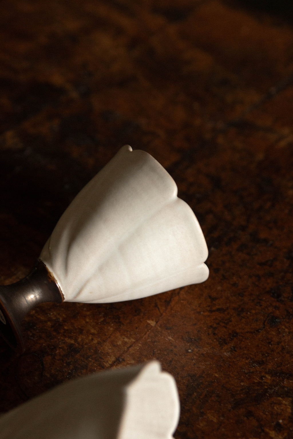 Two Potters | White Tulip Goblets