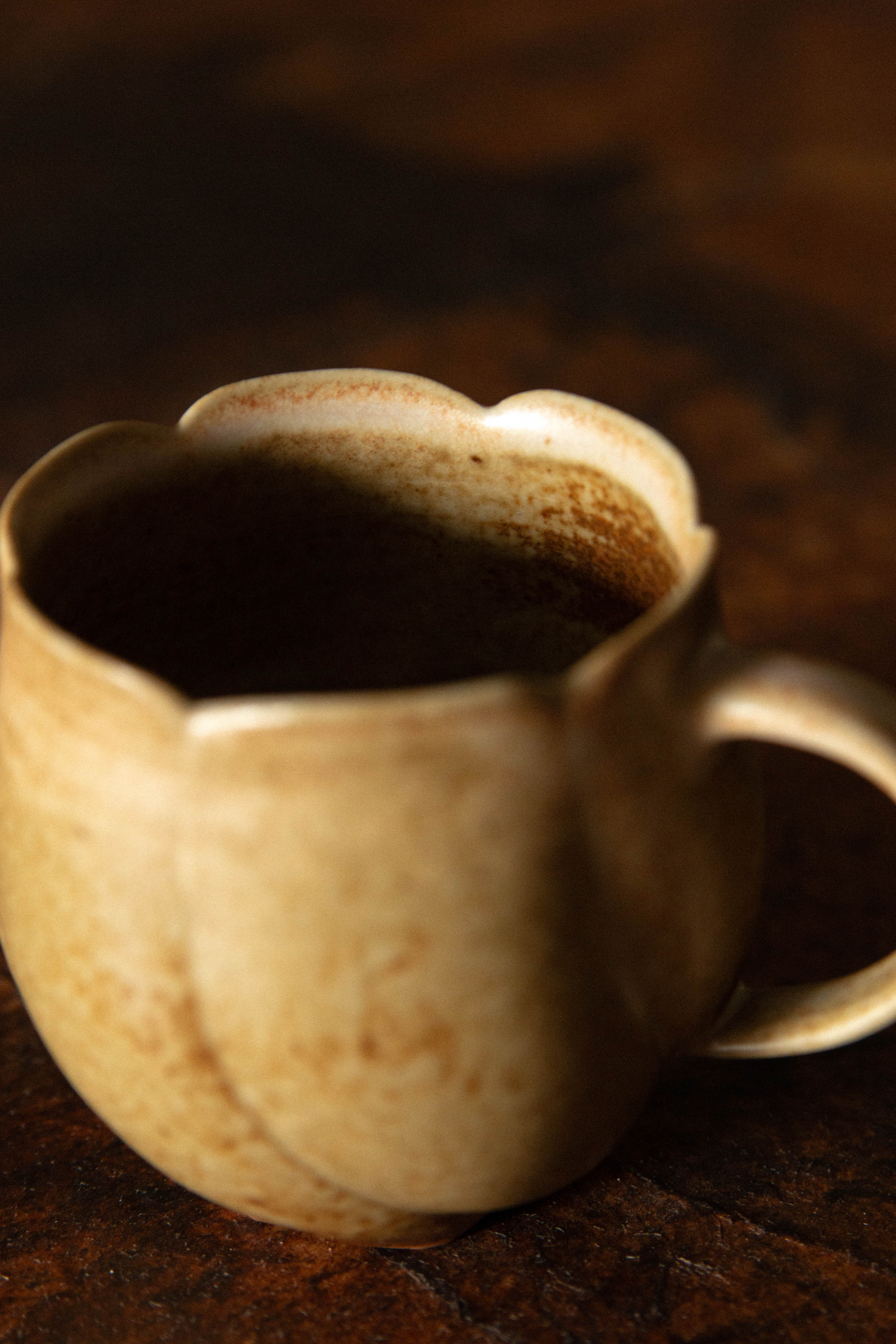 Two Potters | Small Tulip Mug (Brown)