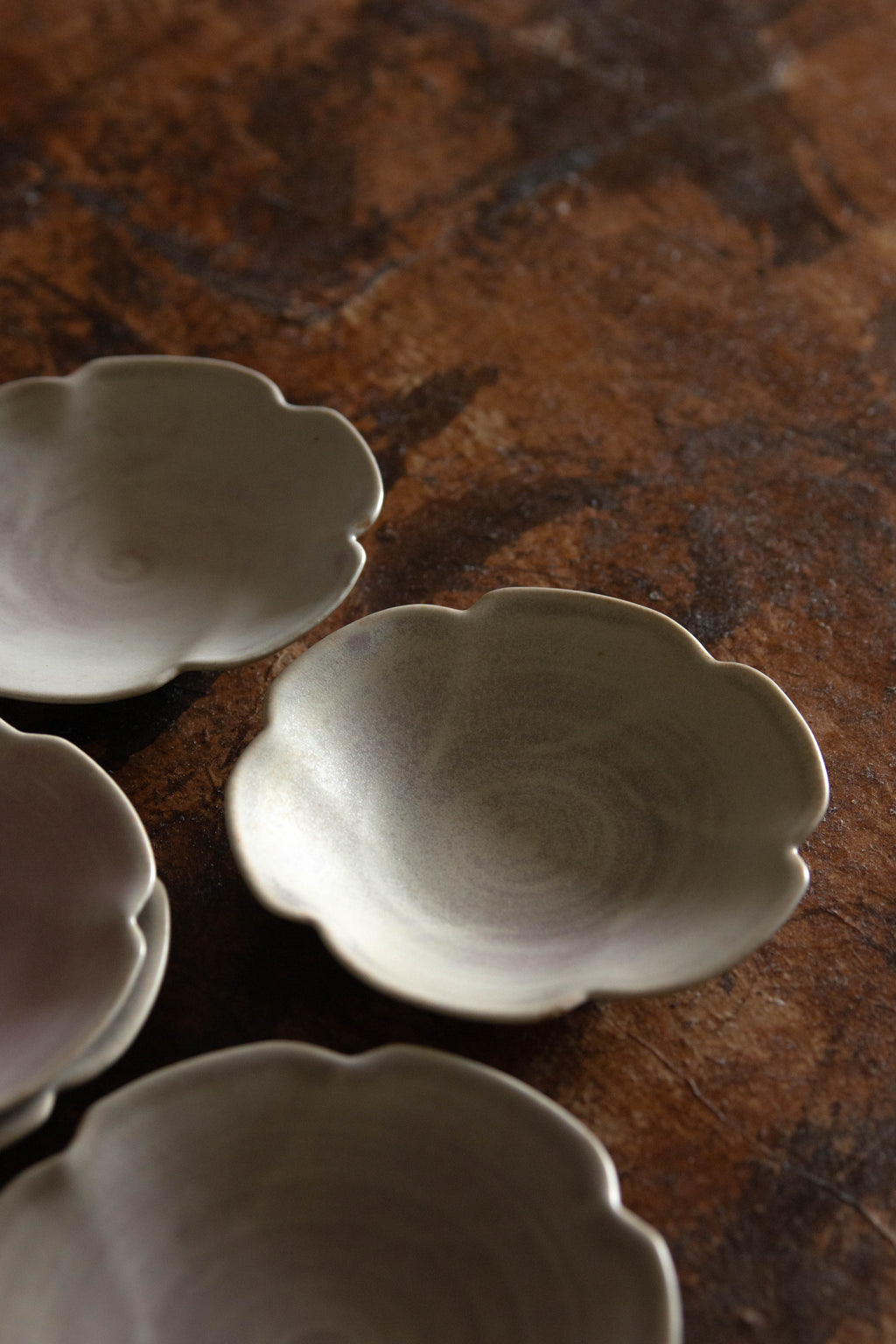Two Potters | Carved Tulip Saucer/Plate