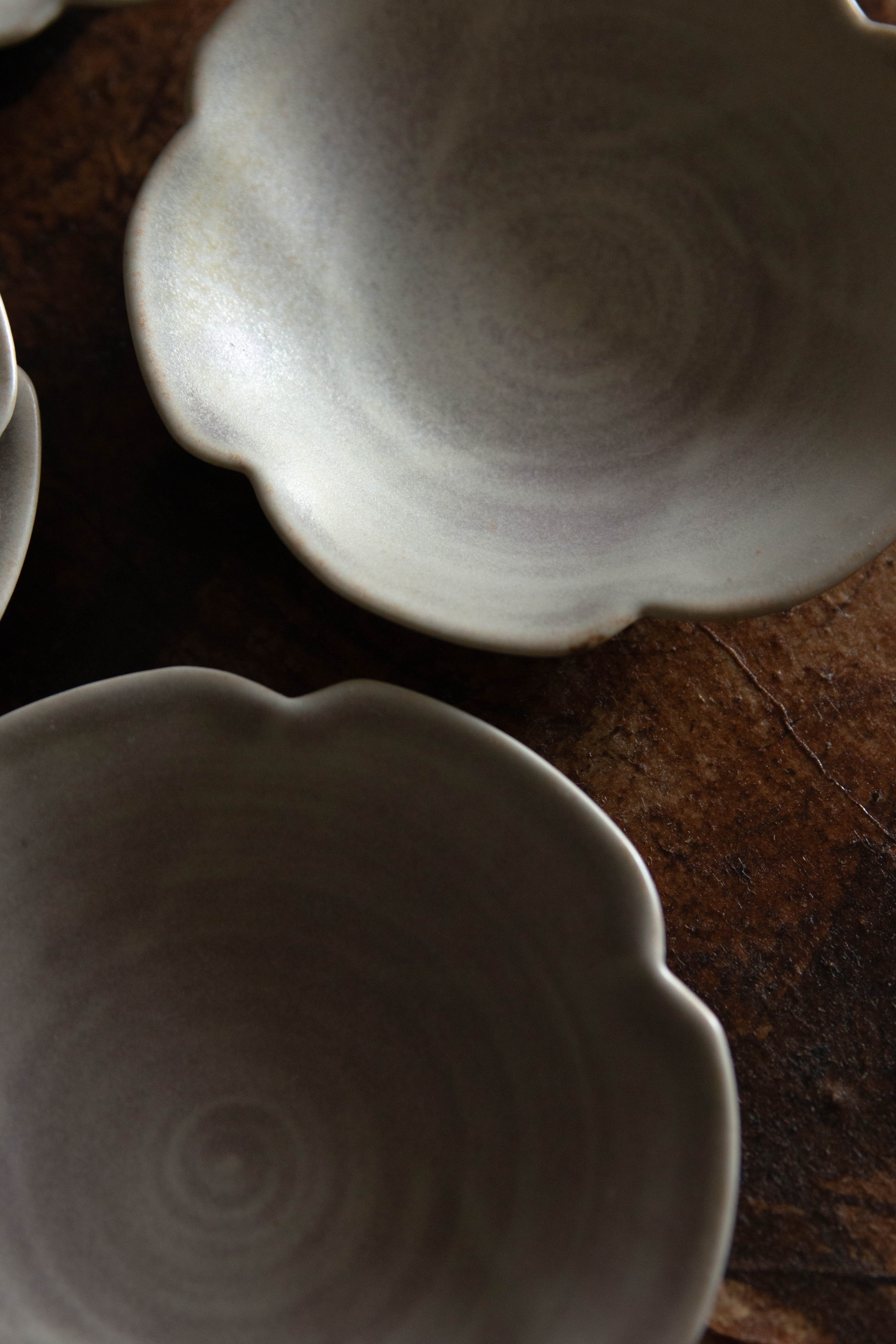 Two Potters | Carved Tulip Saucer/Plate