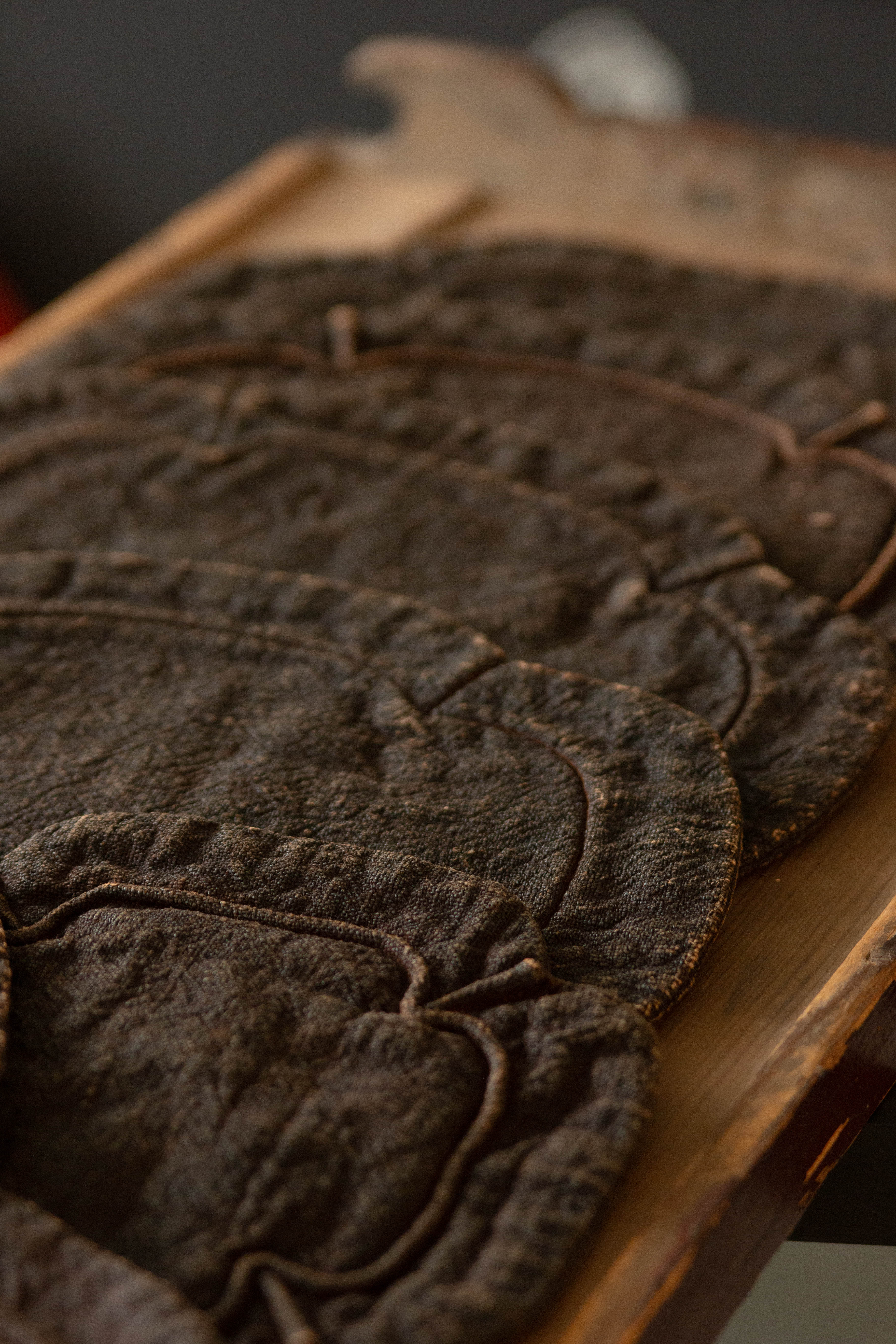 Wen Zi | Natural Persimmon Dyed Placemats