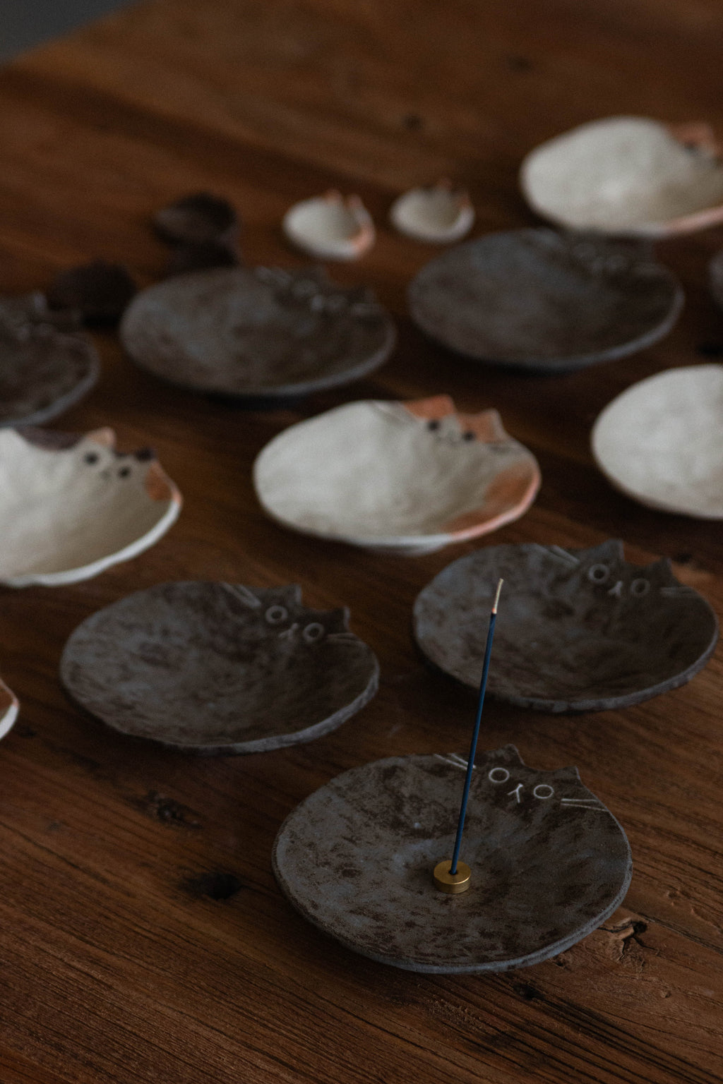 Mumin Pottery | Cat Plates