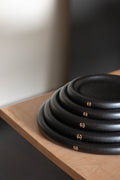 Tomii Takashi | Lacquer Thick Round Plate 210