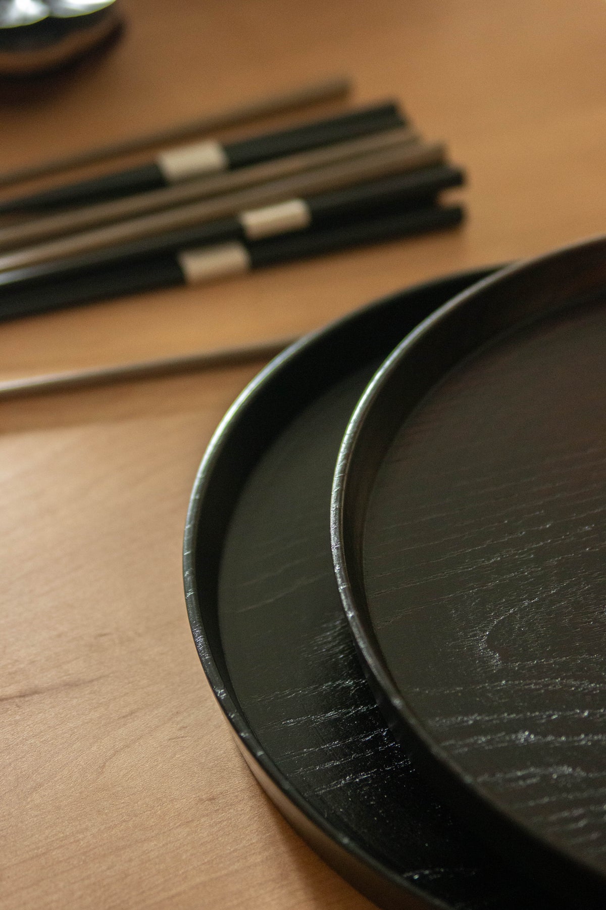 BACKORDER | Chestnut Round Tray
