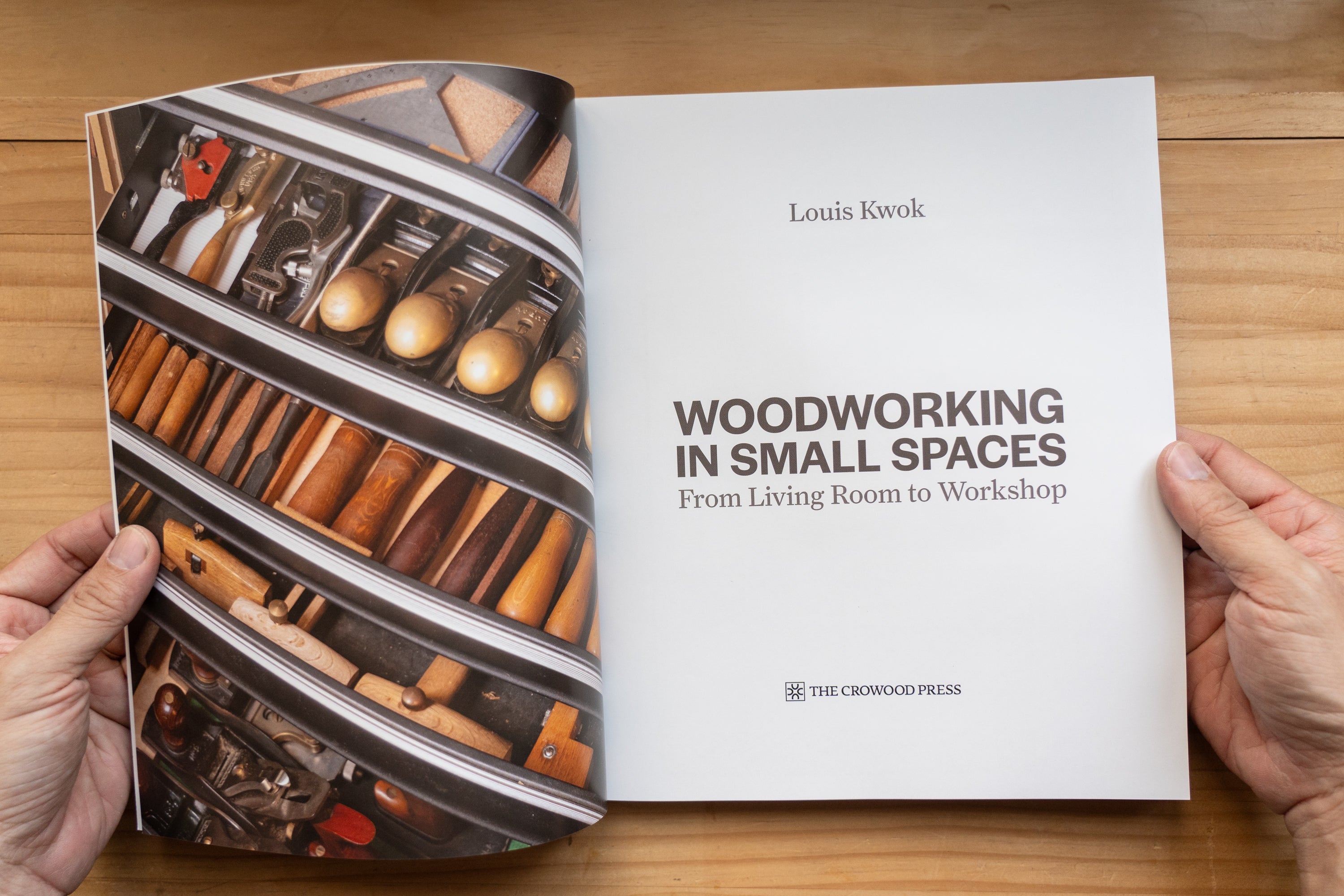 Book by Louis Kwok | Woodworking in Small Spaces