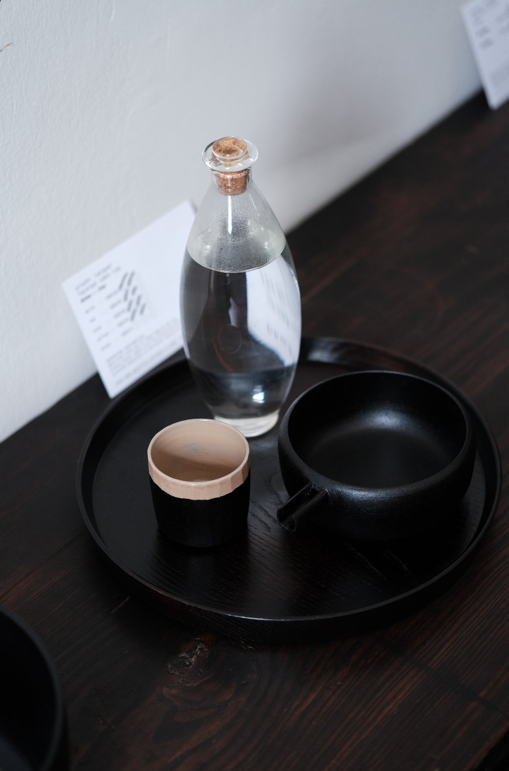 BACKORDER | Chestnut Round Tray