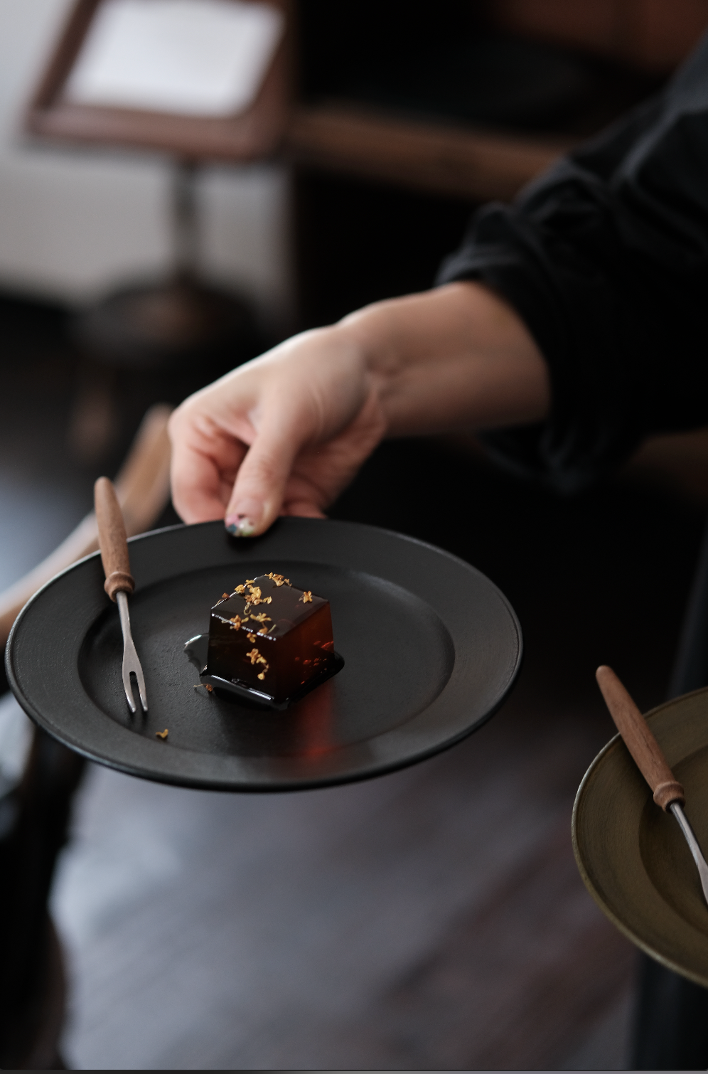 Tomii Takashi | Lacquer Rim Plate 27