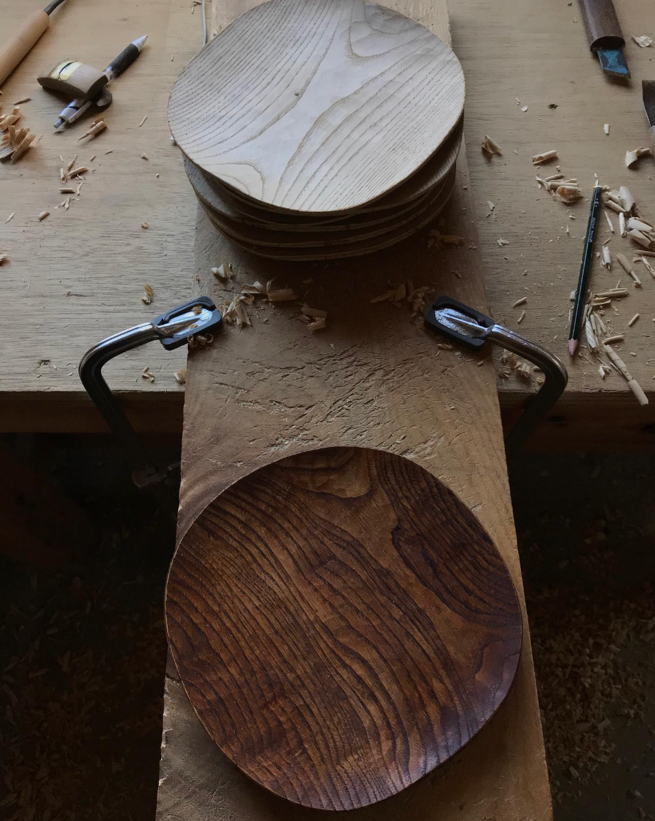 BACKORDER | Organic Chestnut Plate