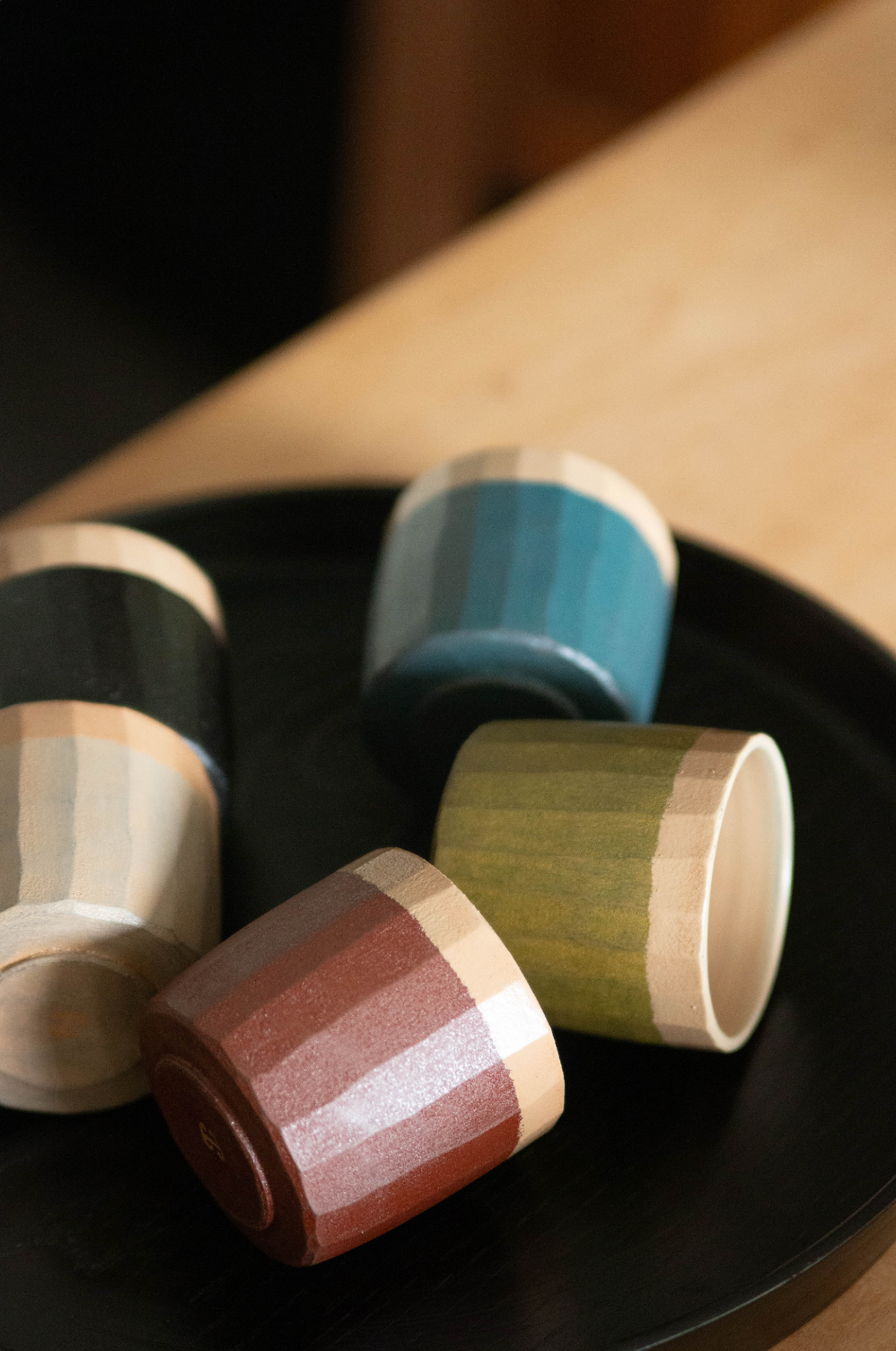 BACKORDER | Urushi Faceted Sake Cup