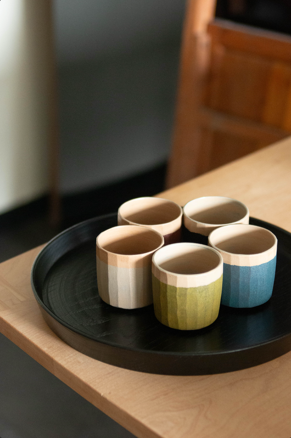 BACKORDER | Urushi Faceted Sake Cup