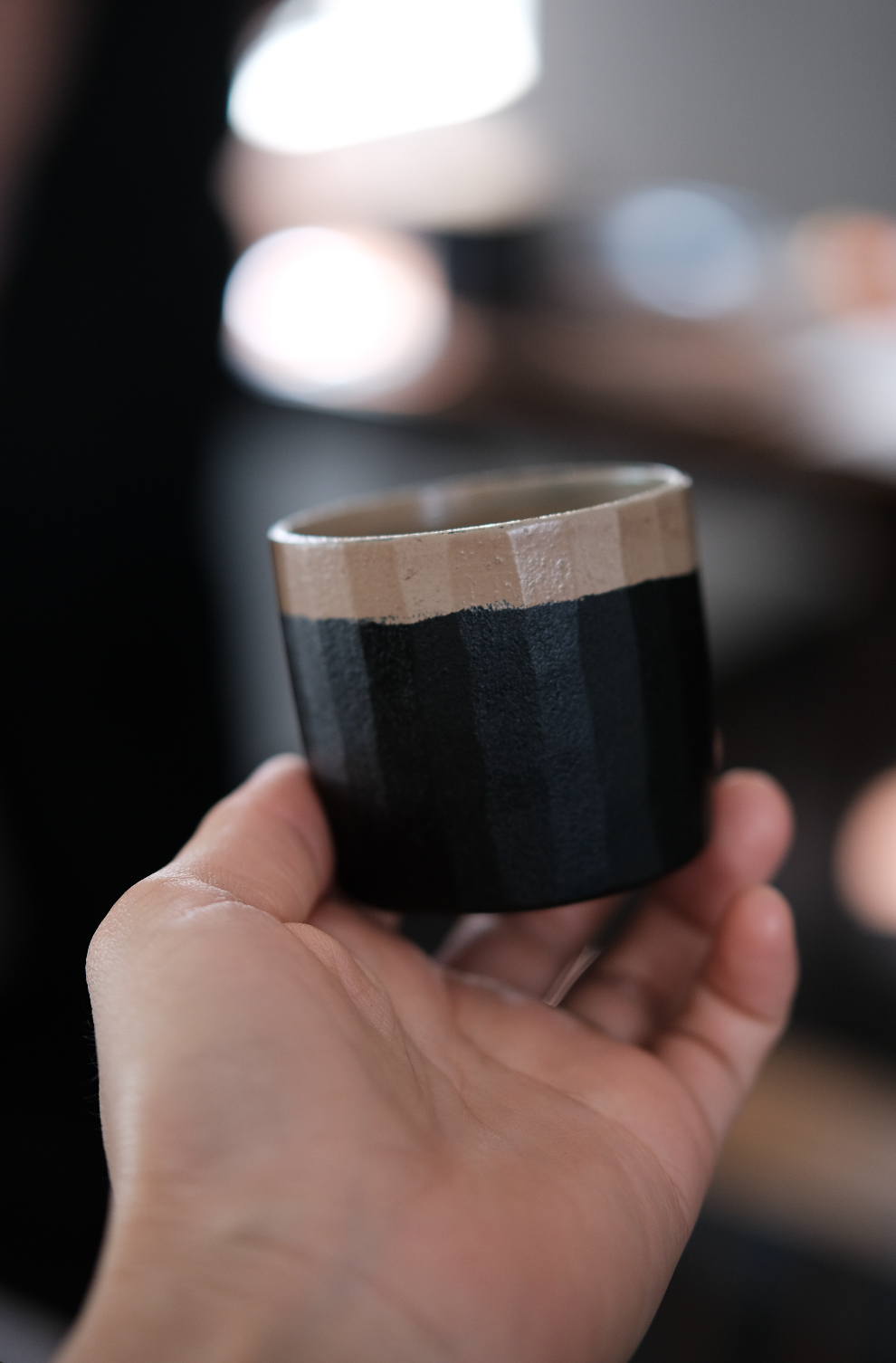 BACKORDER | Urushi Faceted Sake Cup