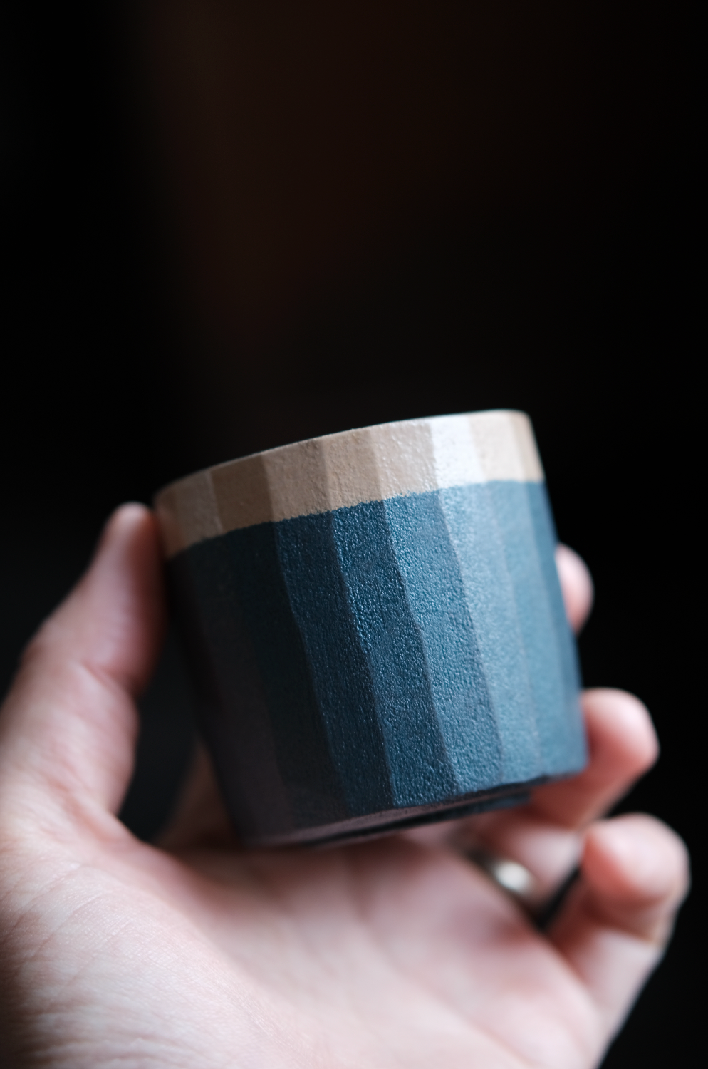 BACKORDER | Urushi Faceted Sake Cup