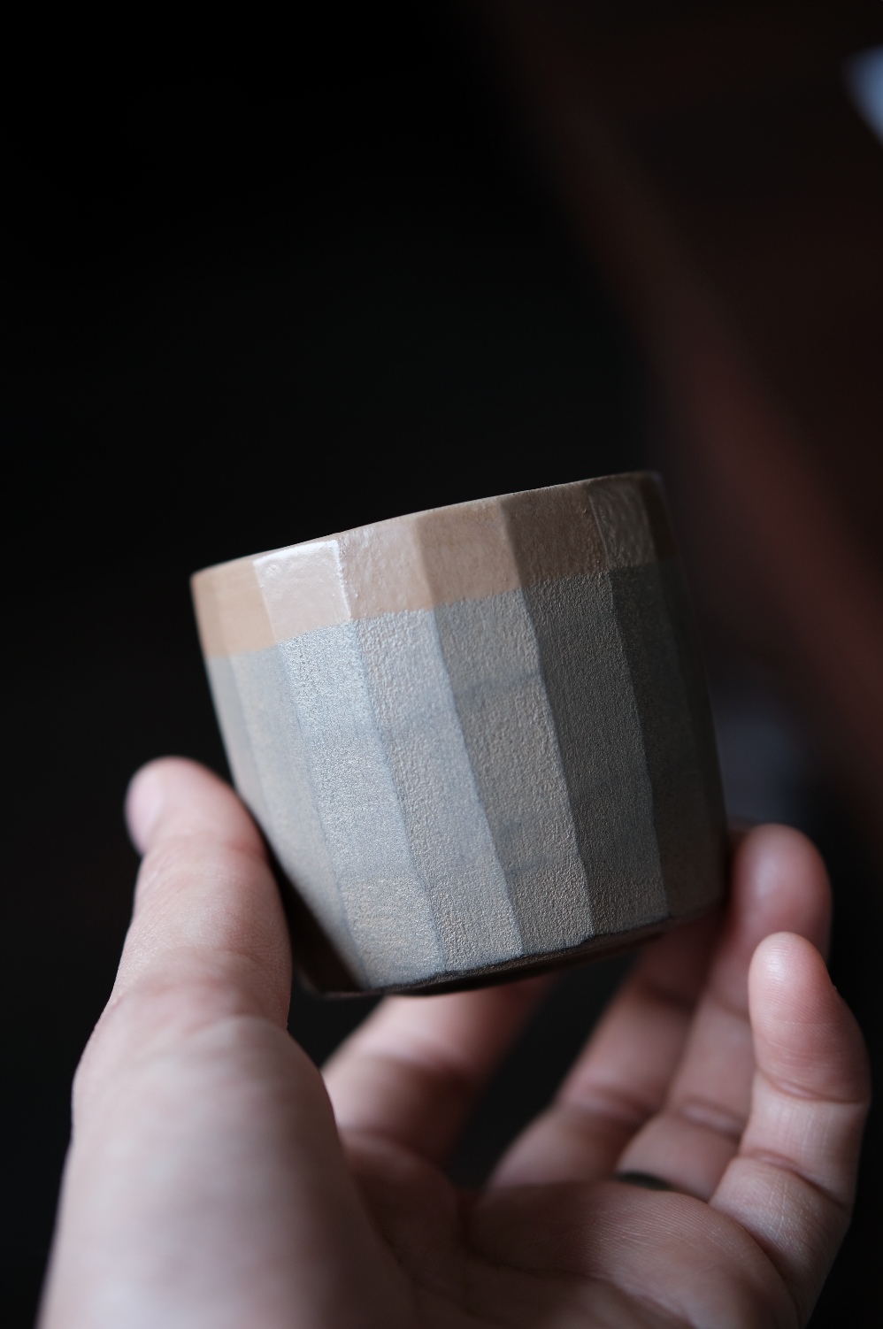 BACKORDER | Urushi Faceted Sake Cup