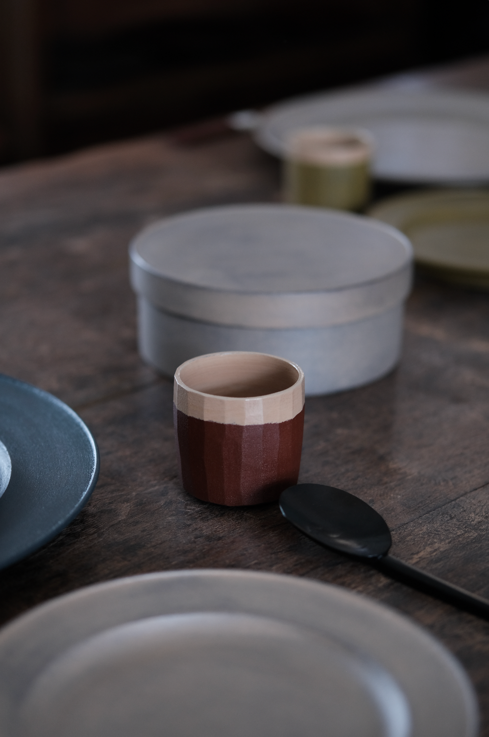 BACKORDER | Urushi Faceted Sake Cup