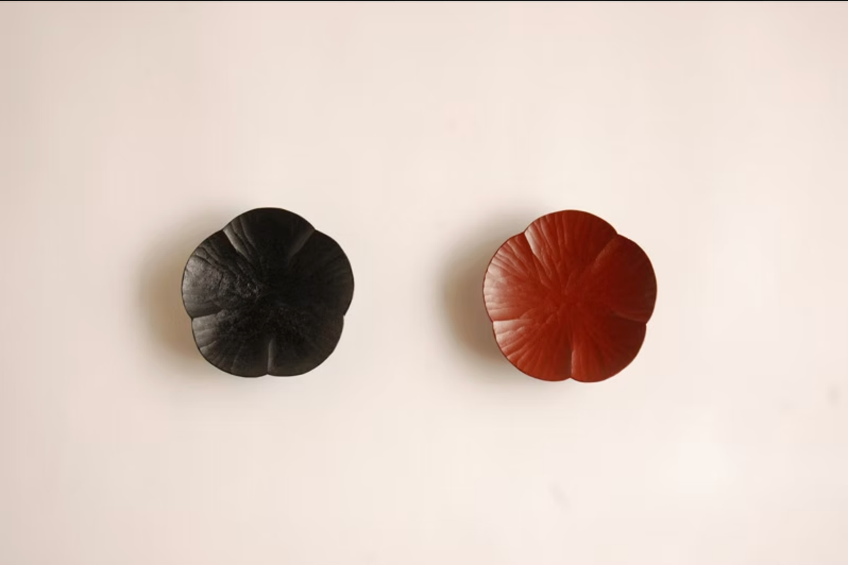 BACKORDER | Urushi Mamezara (Floral Small Plates)